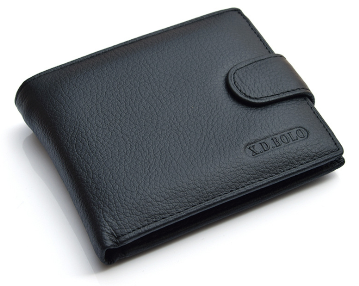 X.D.BOLO Wallet Men Leather Genuine Cow Leather Man Wallets With Coin Pocket Man Purse leather Money Bag Male Wallets Wholesale